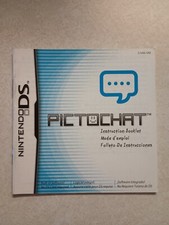 Manual Only - PictoChat Nintendo DS