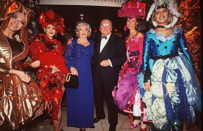 Heinz Schenk wife Gerti 1997 Germany Old Photo