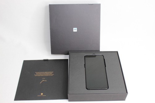 Xiaomi Mi Mix 3 5G Onyx Black Cell Phone Model M1810E5GG 128GB with Box