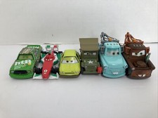Lot of 6 Disney Pixar Cars 1/55 Scale Die Cast Vehicles - Tow Mater Chick  More