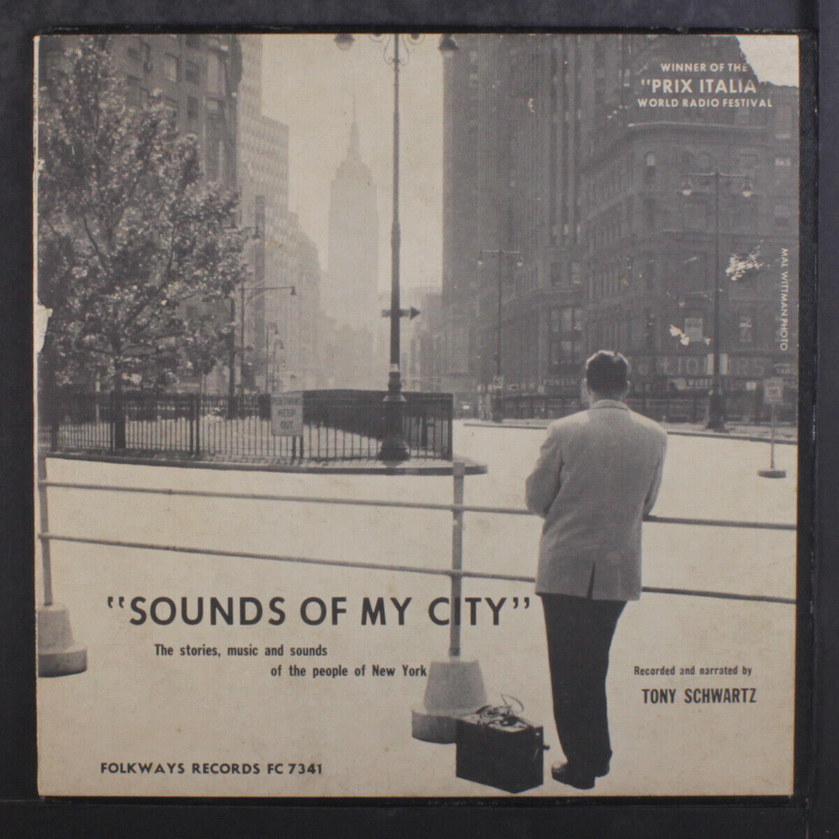 Tony Schwartz: Sounds Of Mein Stadt Folkways Records 12 