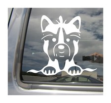 Yorkshire Terrier - Car Truck Bumper Laptop Window Vinyl Decal Sticker 01276