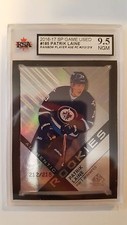 Patrik Laine 2016-17 SP Game Used Rainbow Rookie Hockey Card #212/218 Graded 9.5