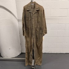 Vintage Calco Union-Made Work Coveralls 44S   100 Cotton   Distressed Patina
