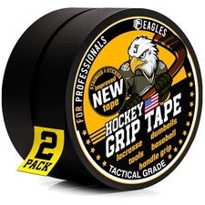 Economical Black Hockey Cloth Tape - Perfect for Lacrosse, Baseball Softball