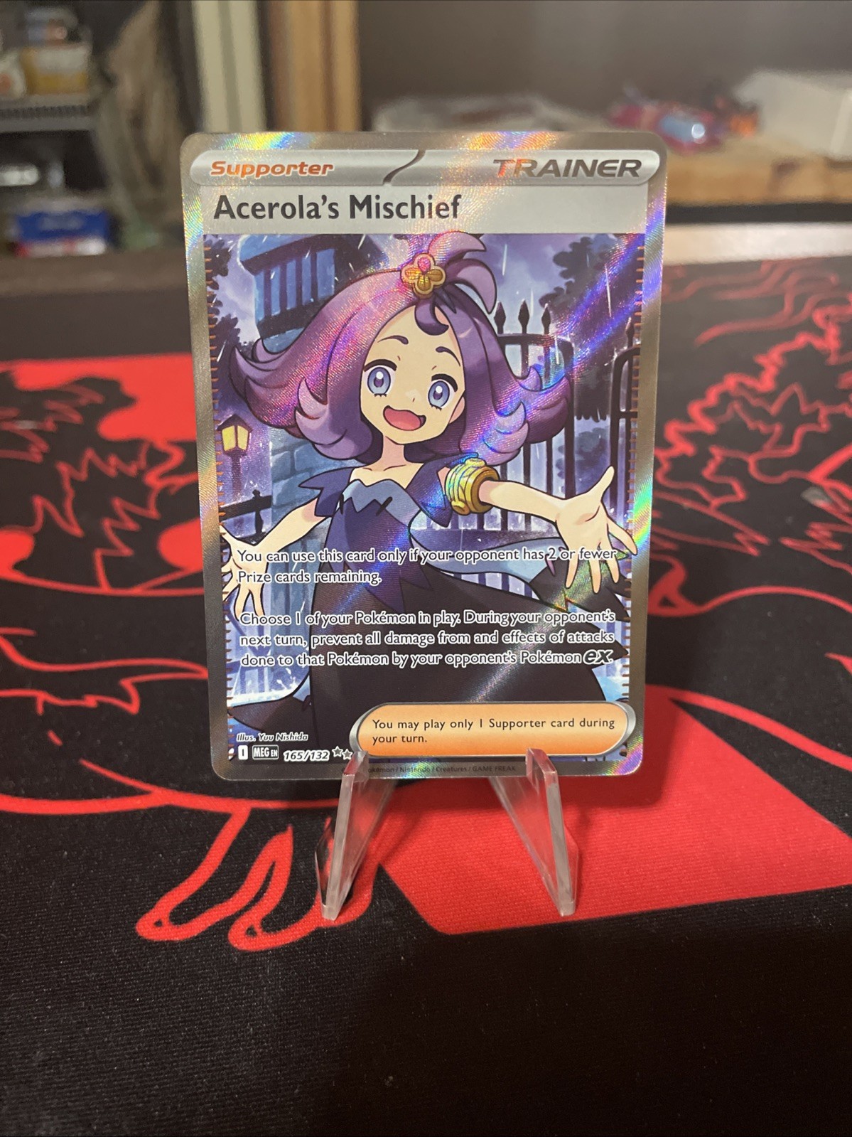 Mega Evolution Acerola's Mischief UR #165/132 - NM