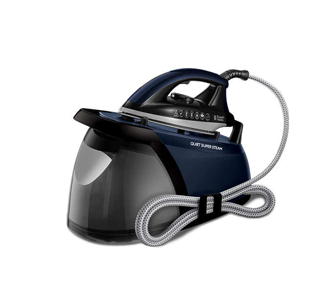 Russell Hobbs Super Corded Steam Generator Iron - Blue (Marks/Needs Descale) - Image 2