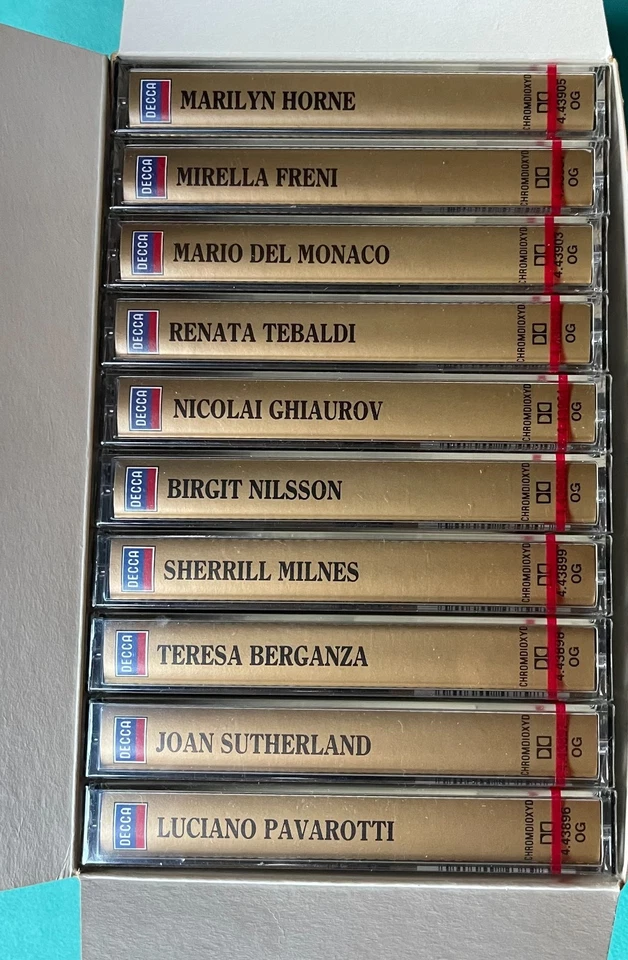 OPERA GALA  10 Music Cassetten in Original  deLuxe Box  •  Vintage - Bild 4 von 4