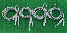 4Pc Laparoscopic Monopolar Electrosurgical Cable 4mm x 300cm Reusable Instrument