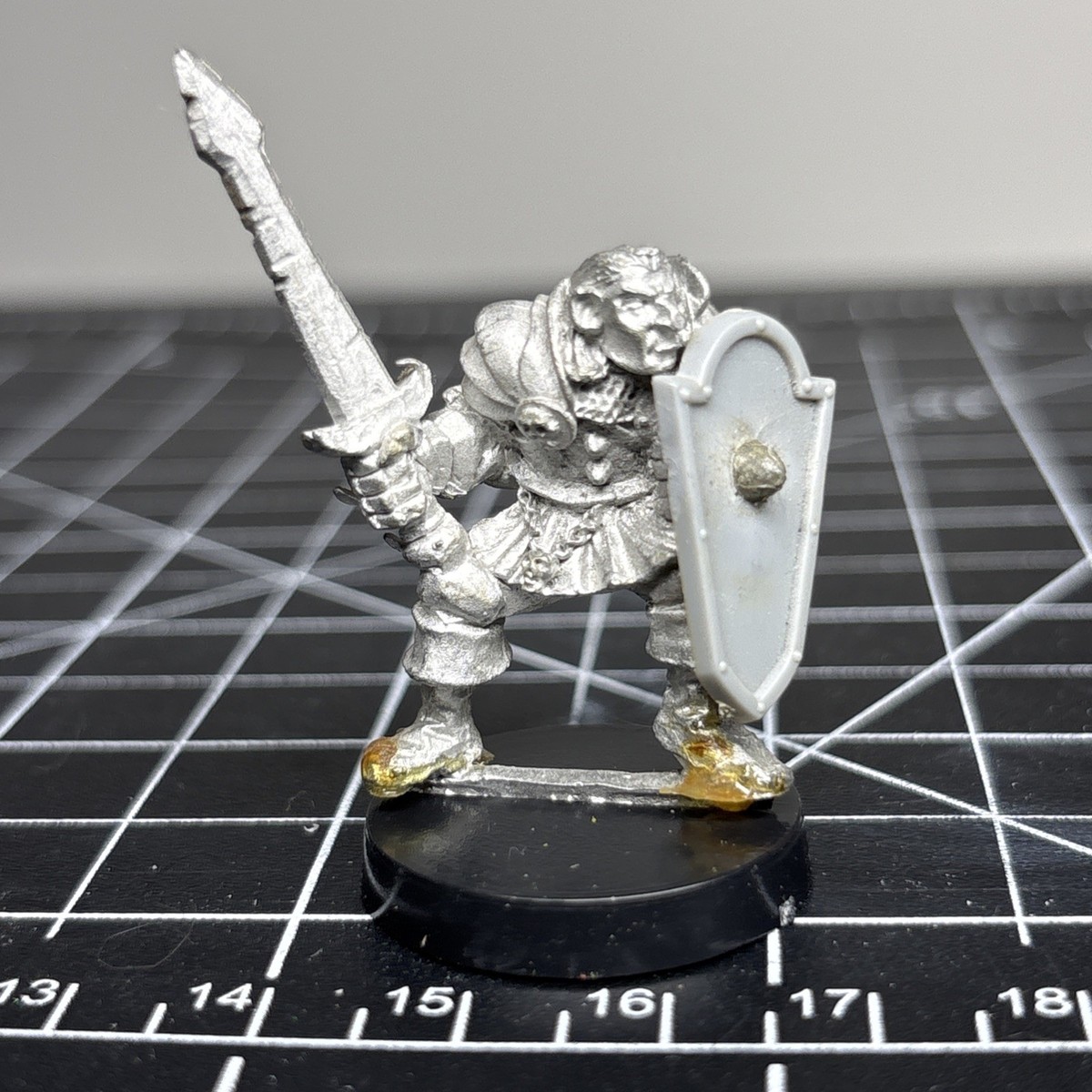 Lot Figurines Warhammer - Marauder Chaos Thug Regiment - Métal - Occasion