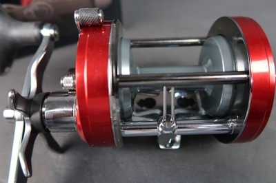 WOW!! 7000-C 7000C ABU GARCIA AMBASSADEUR FISHING REEL RED