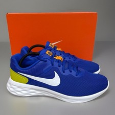 Nike Revolution 6 NN Men's Sz 11 Racer Blue White Hi Voltage Sneakers DC3728-401