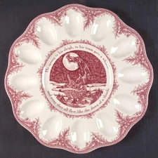 Noble Excellence Twas the Night Before Christmas Deviled Egg Plate 10880705