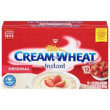 Cream Of Wheat Instant Original Hot Cereal, 12 Ounce, 12 Per Case