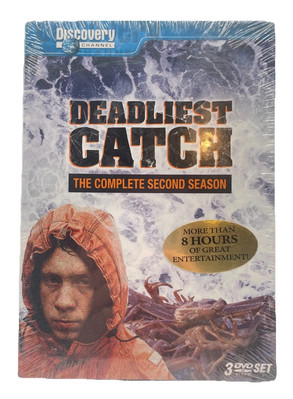 2007 Deadliest Catch The Complete Second Season 3 DVD Set Discovery Channel