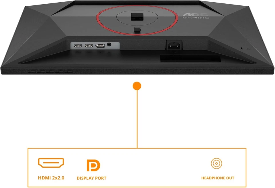 AOC 24G4HA Monitor Gaming 24" IPS 200Hz 1ms G-Sync | HDR10, Regolazione Altezza - Image 4 of 4