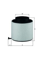 Knecht Luftfilter LX 2092D Filtereinsatz FüR Audi A4 A5 Q5 8K2 8F7 8RB 8KH 8TA