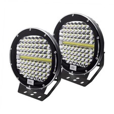 9 Inch Round Led Offroad Driving Light, 2Pcs 408W Super Bright 2PC 408W Black