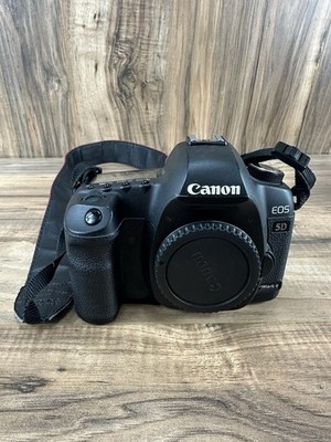 Canon EOS 5D Mark II Digital SLR Camera Body Black with OEM Battery Tested Works