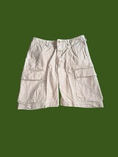 Banana Republic Cargo Safari Khaki Shorts Beige Men's Size 31x10.5 Vintage 2003