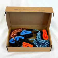 Toddler Leash 2 Pack Safety Anti Lost Wrist Link w/Key Lock Safety Dr. Meter EUC