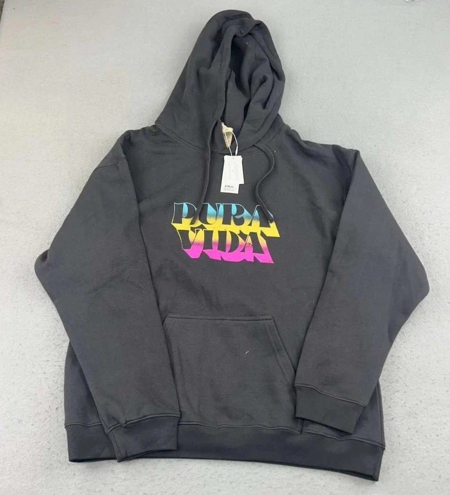 Pura Vida Hoodie Mens XL Gray Knit Hooded Long Sleeves Pullover Sweatshirt NWT
Opens in a new window