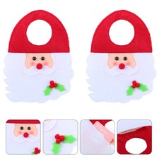 Anello per porte appeso a 2ps caregone da regalo Babbo Natale (rosso bianco)