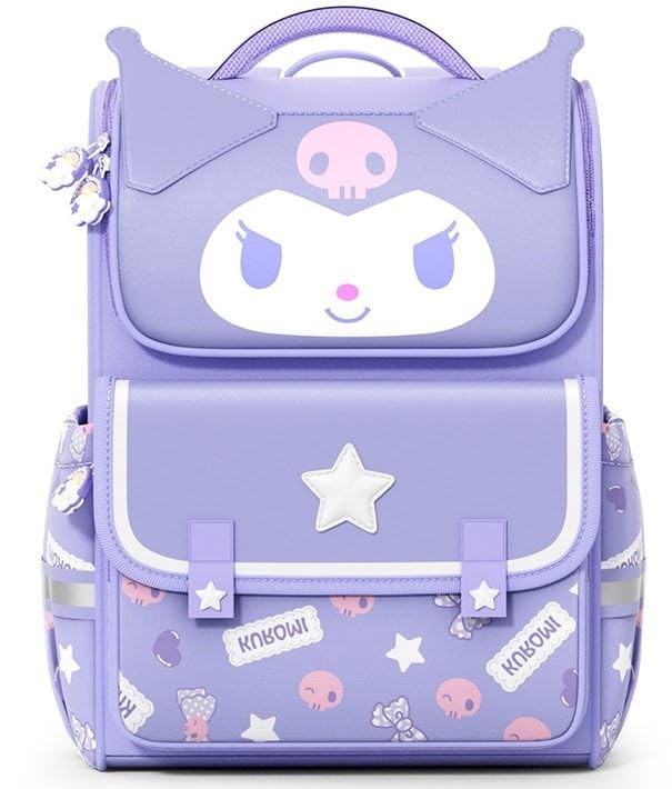 Kuromi Japanese Cartoon Character Backpack School Bag