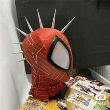 Punk Spider-Man Across the Spider-Verse Full Helmet Cool Cosplay Mask Accessory