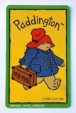 OLANDA scheda telefonica fumetto PADDINGTON BEAR Paddington orso con custodia 1998