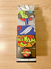 Space Jam 5 Pair Casual Crew Socks 8-12 Bioworld Bugs Bunny Looney Tunes Toons