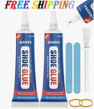 Shoe Glue Sole Repair Kit, Shoe Repair Adhesive, Super Glue for Sneakers, Boots,