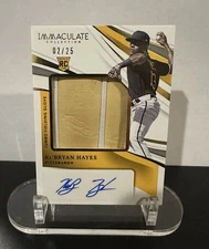 Ke'Bryan Hayes 2021 Immaculate Collection Jumbo Glove Auto RC  2/25 JFG-KBH