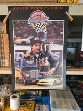 DALE EARNHARDT POSTER JOIN THE WINNERS CIRCLE 23" BY 16" FREIGHTLINER CUMMINS