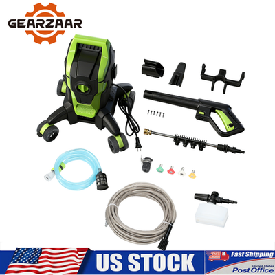 #ad Max 2500 PSI Pressure Washer 110V Electric Power Washer with 52FT Hosenozzle US $89.99