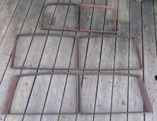 1931 Ford Model A Slant Windshield Sedan Door Garnish Trim Set Quarter Windows