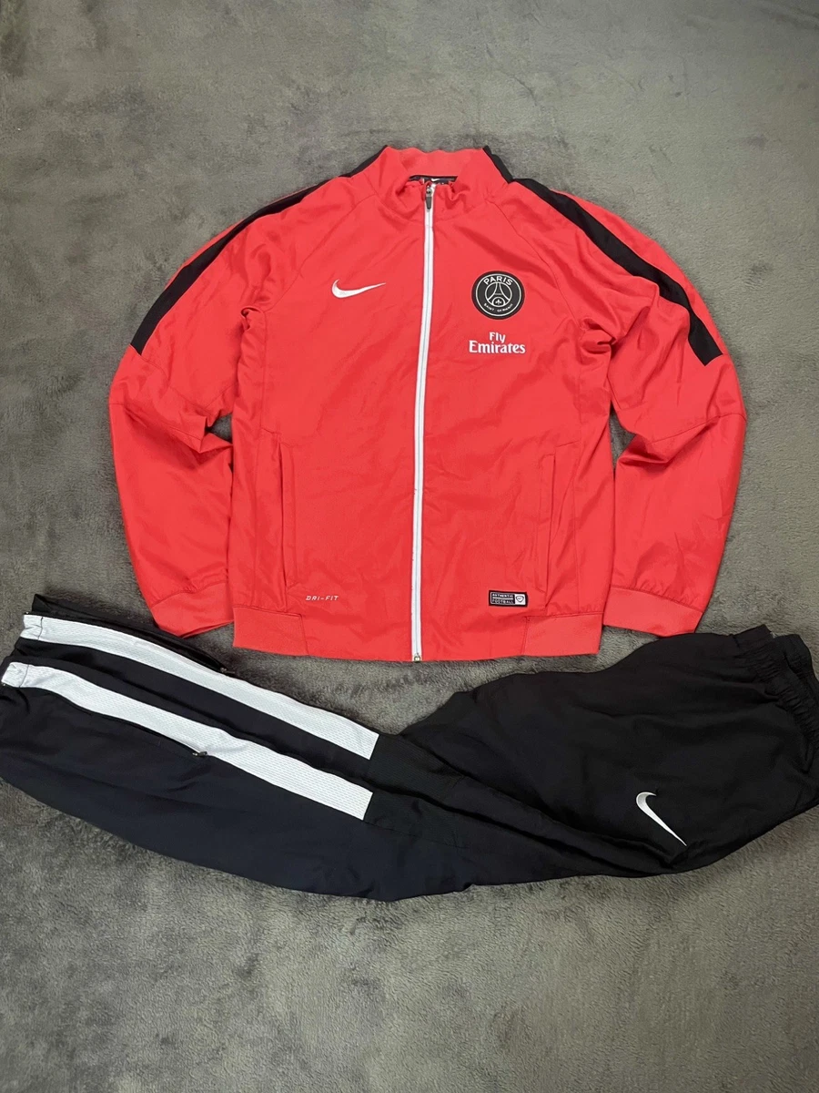 Nike Paris Saint Germain PSG Fußball Trackanzug Größe S Komplett-Bundle Openleg