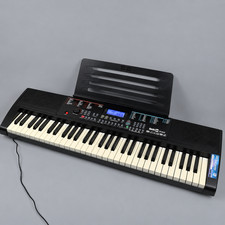 rockjam rj660 61 key electronic keyboard (inc stand/headphones/power supply)