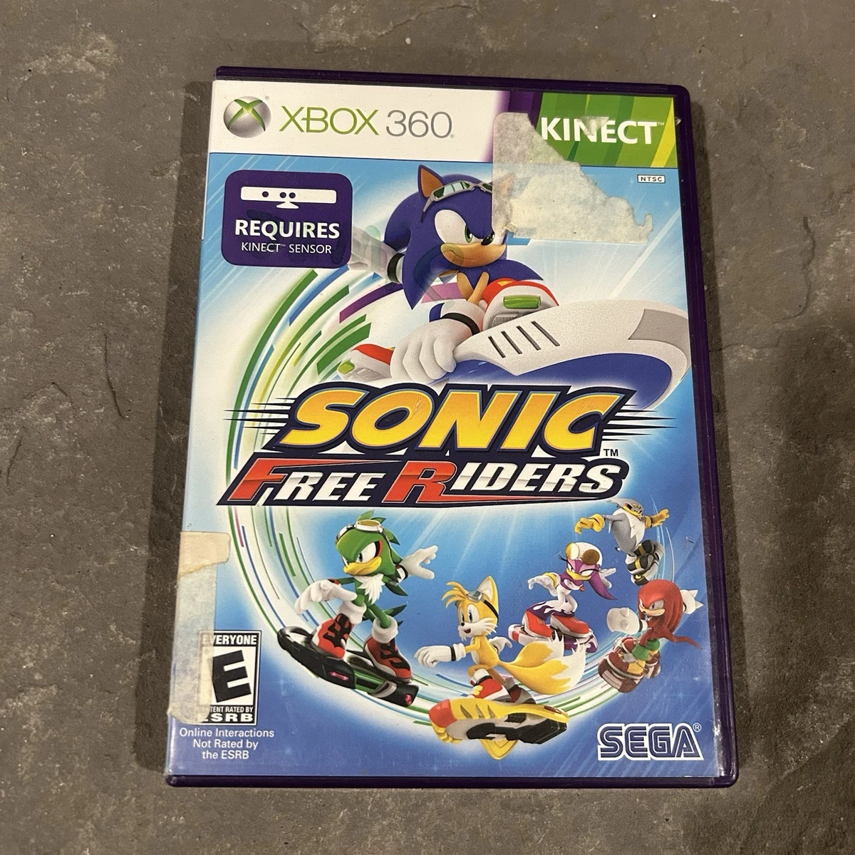 Microsoft Xbox 360 Sonic Free Riders Video Games for sale | eBay