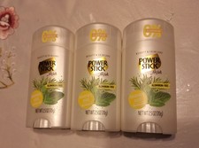 Power Stick For Her Cucumber Mint Deodorant Aluminum Free 2.5 oz 3PK  05/28
