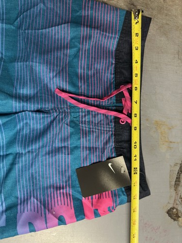 Nike Vintage Youth Blue Swim Trunks Shorts Size Large - Picture 5 of 7