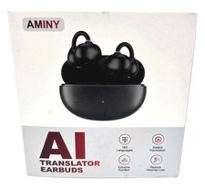 AI Instant Two-Way Translation Earbuds 163 Languages #U9 Aminy Travel Assist New