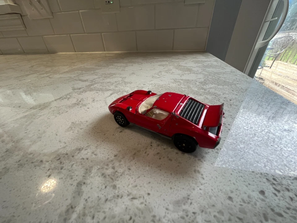 Corgi Toys Lamborghini Miura P400 - Red - Image 4 of 4