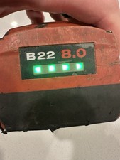 Hilti B22 8.0Ah Lithium-Ion Battery CPC Tested  Working