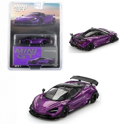 MINI GT LBWK LB Works Liberty Walk McLareb 720S Purple 1:64