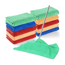 10 Pcs Extra Large Microfiber Cleaning Cloth 30" x 20" Large Floor ... Fast Ship