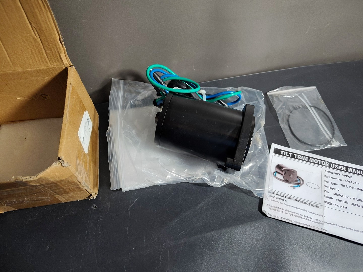 Other - Tilt Trim Motor For Mercury 135-225hp 828708 878265a1 8m0031551 430 22011