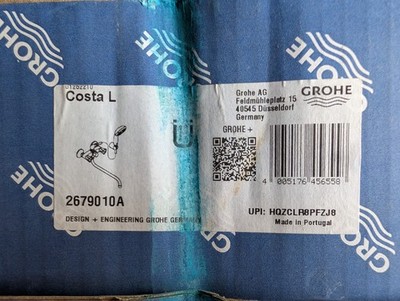 Grohe Costa L Mehrzweckarmatur Chrom Wasserhahn Badarmatur Neu