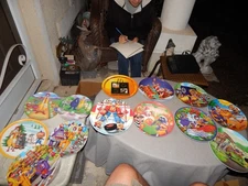 Vintage McDonald's Plates 1970's 1980's 90's 2000's Lot Of 13 Estate Find