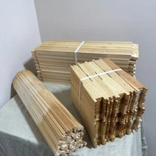 9 1/8” Deep Unassembled Honey Bee Frame Wedge Top Split Bottom 50pack For Wax